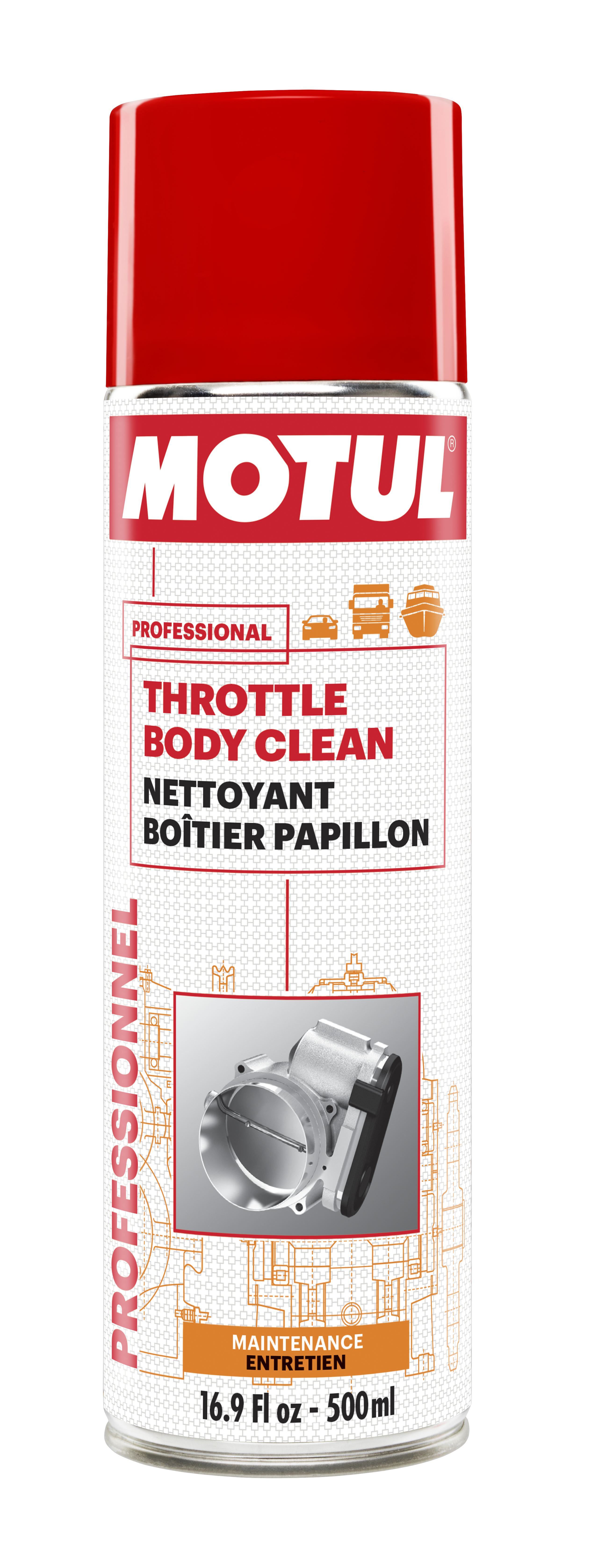 MOTUL THROTTLE BODY CLEAN - 0.500L